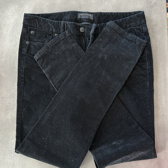 Banana Republic Denim - Banana Republic Black Ryan Fit and corduroy Denim size 10